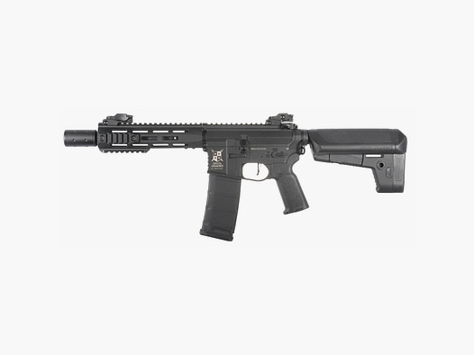M4 AR15 M-LOK SilentOps 8 pouces CHARLIE Noir S-AEG Fusil Airsoft Libre à partir de 18 ans | Delta Armory