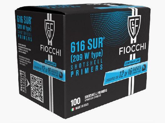 Fiocchi SNR 616 (209) Schrot Zündhütchen 100 Stück