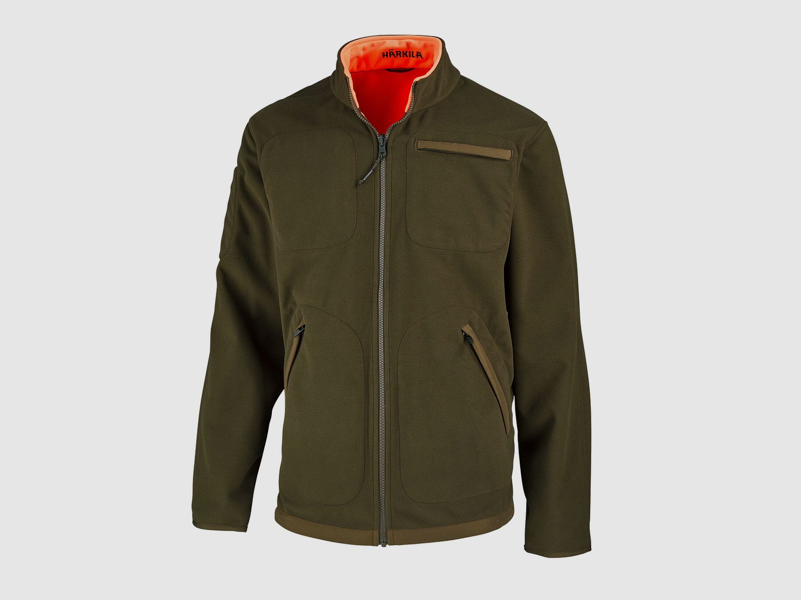 Härkila Wende-Fleecejacke Kamko Blaze Reversible