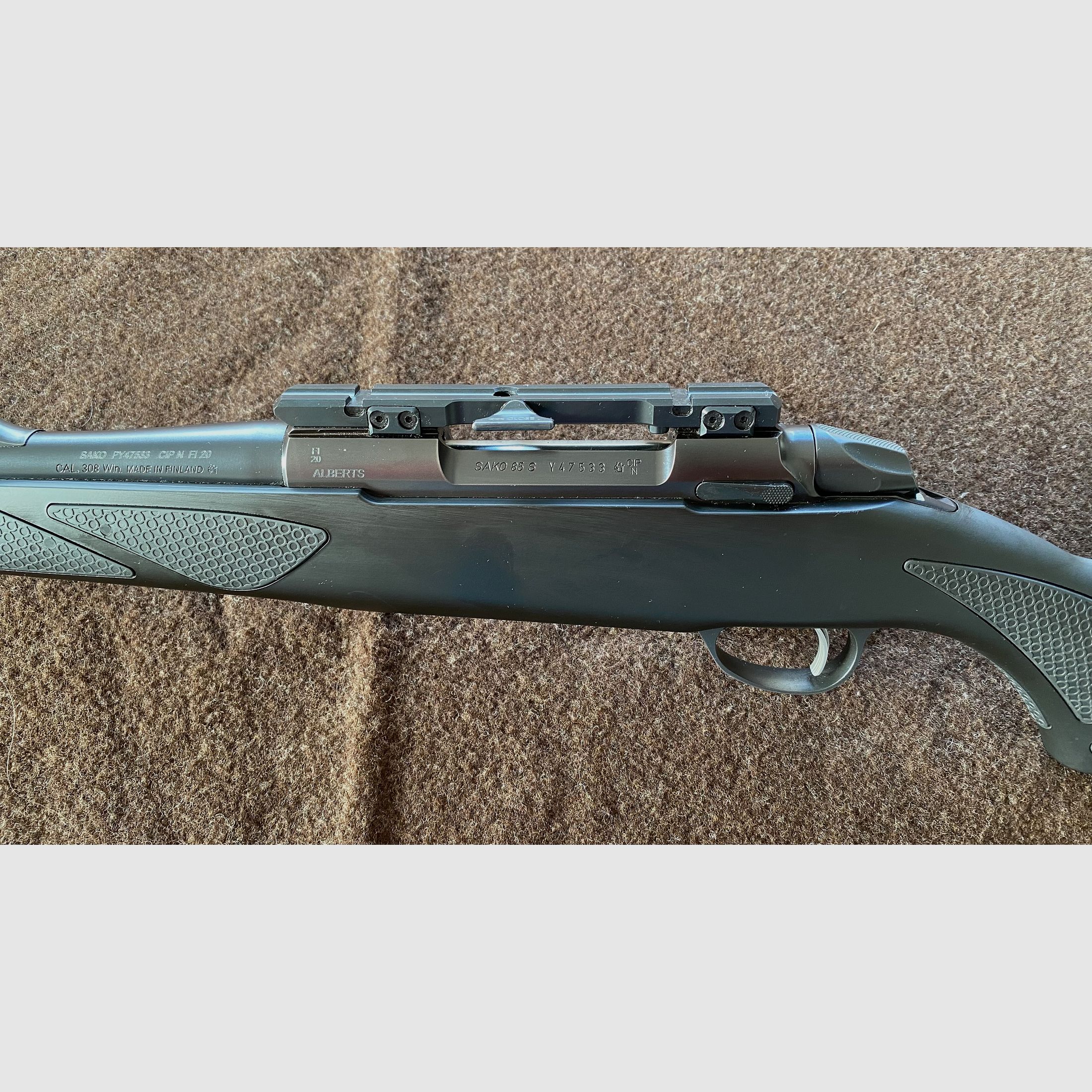 Sako Black Bear .308 / Dentler mount base / no Sauer 505 202 Blaser R8