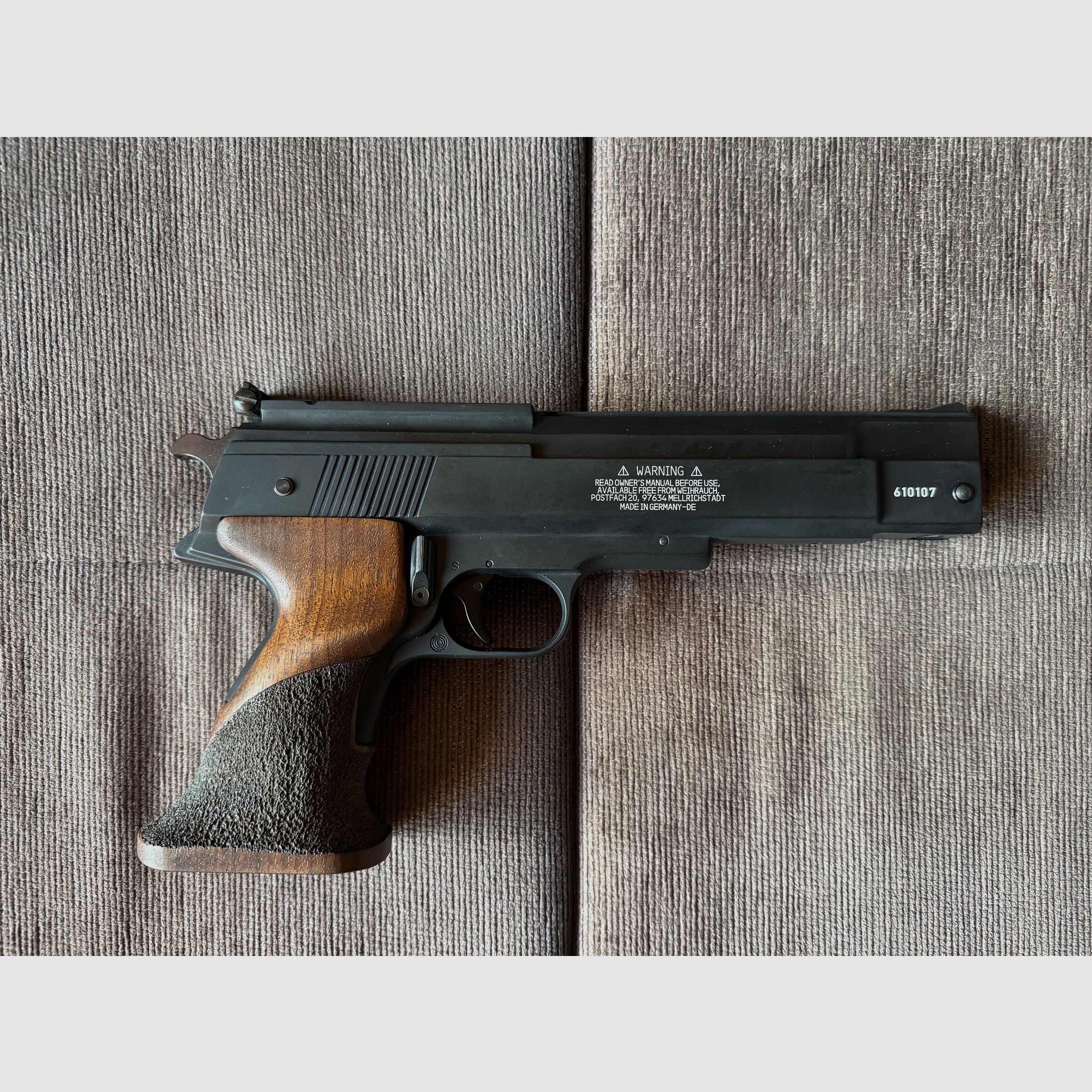 Weihrauch HW 75 pistolet pneumatyczny w stanie jak nowy