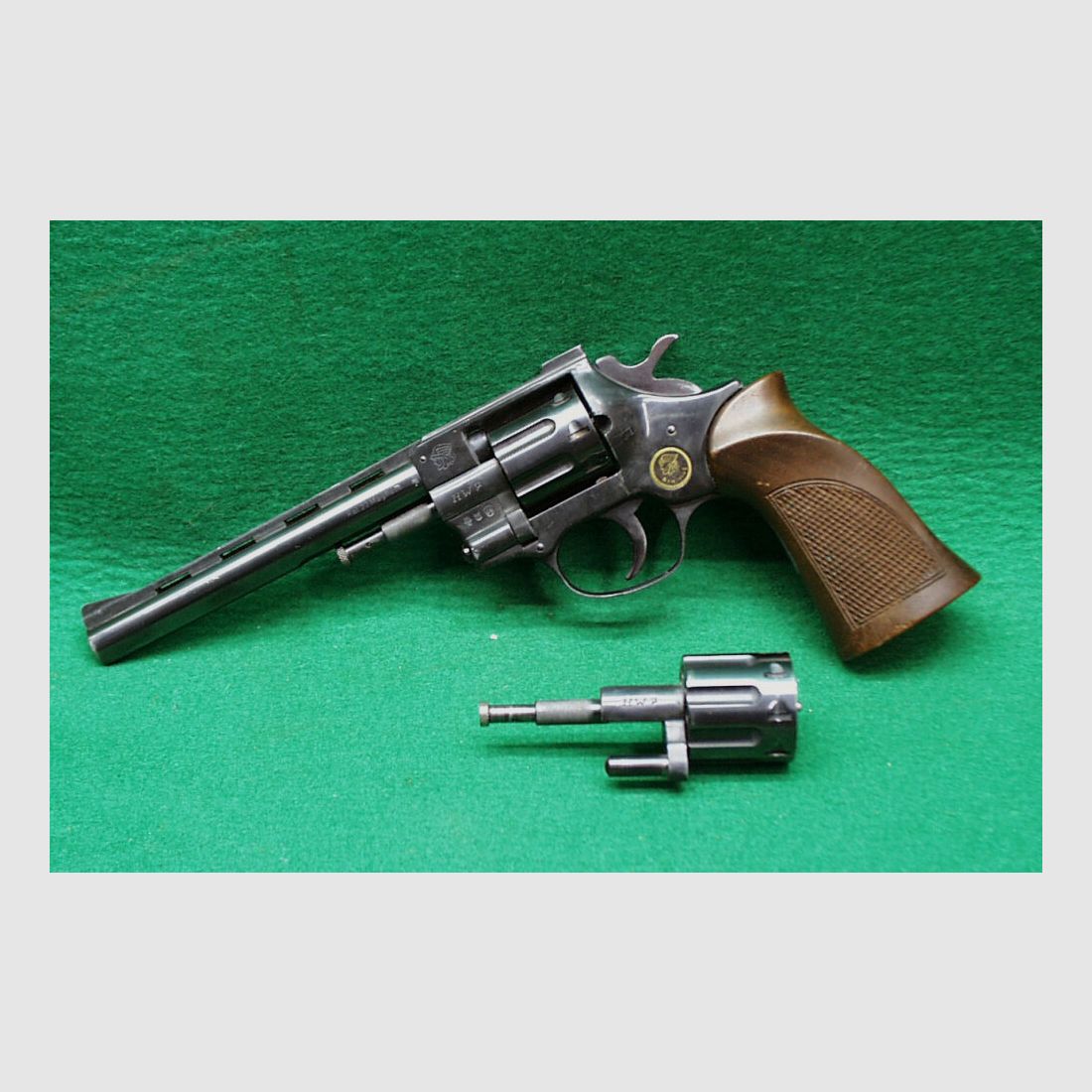 Weihrauch Arminius Revolver HW 7, mit Wechseltrommel