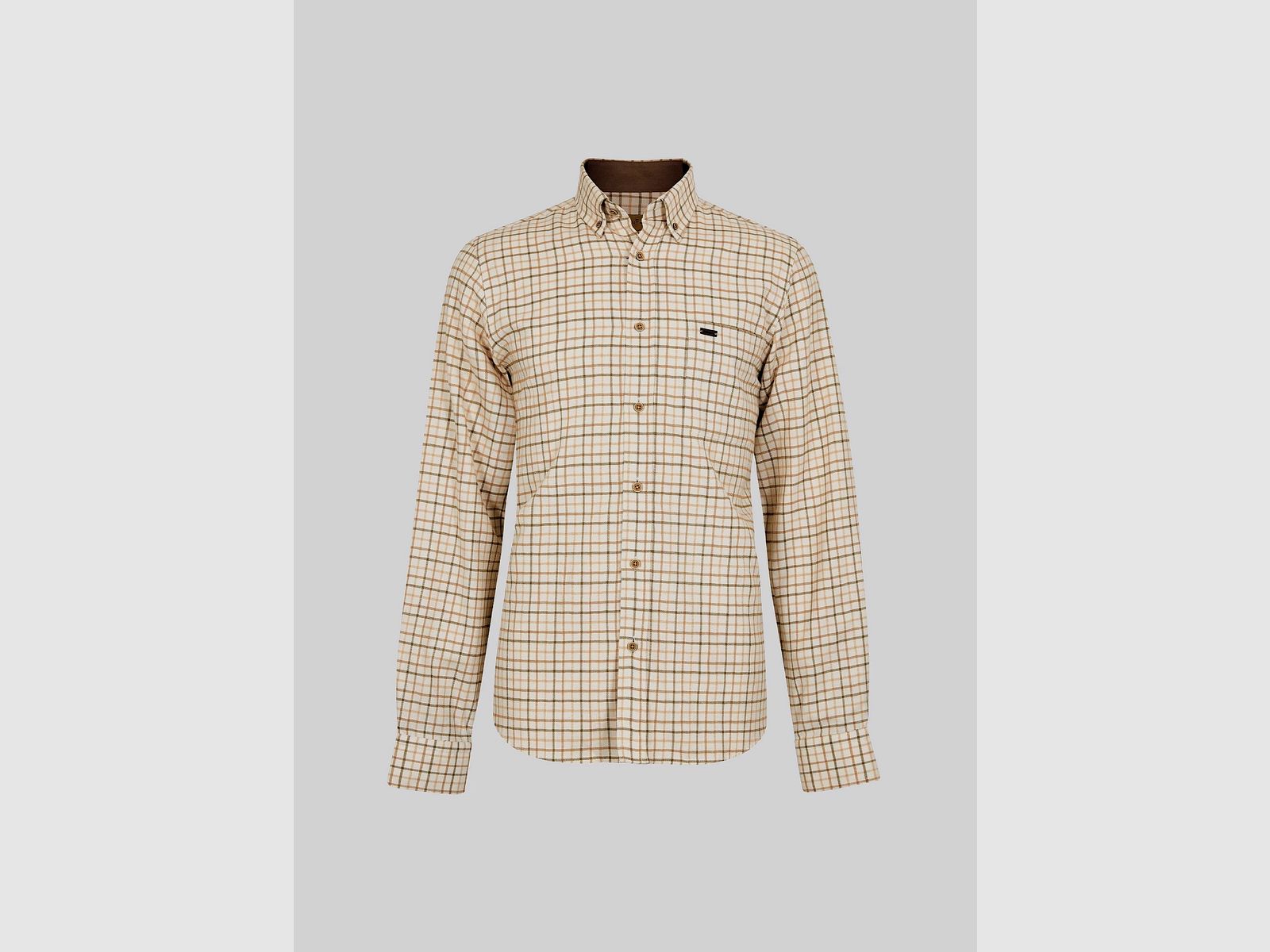 Dubarry Corrib Men's Tattersall Check Shirt - Ochre, afbeelding 1 van 4