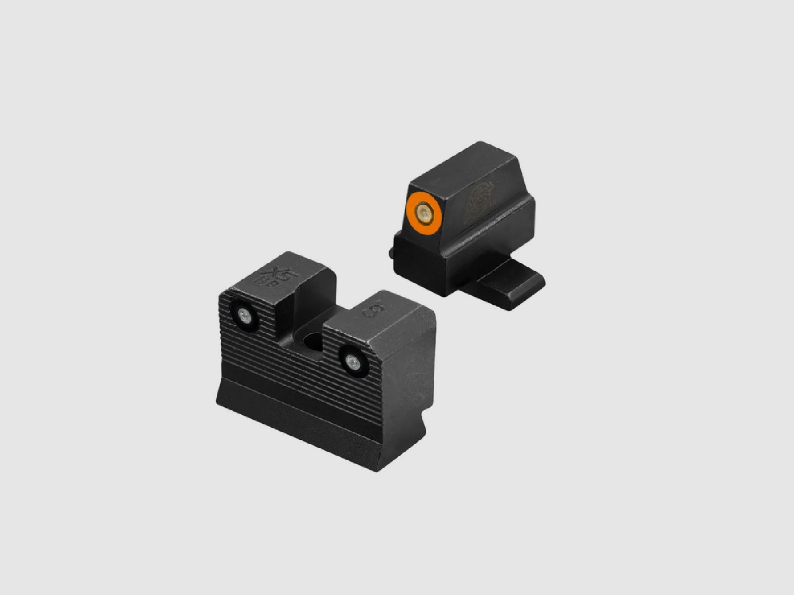N-Visier R3D 2.0 Sup green Dot Orange SIG/SPI/FN