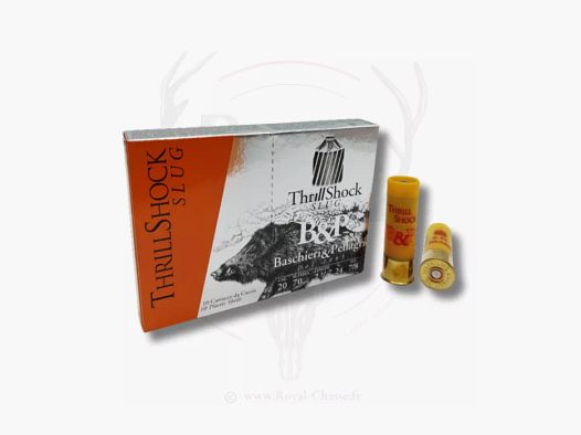 10 balles BIG GAME THRILL SHOCK Cal.20 26G B&P