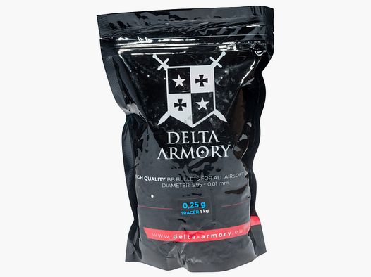 Tracer Airsoft BB 4000rds 0,25g (Leuchtspur Grün) - Delta Armory
