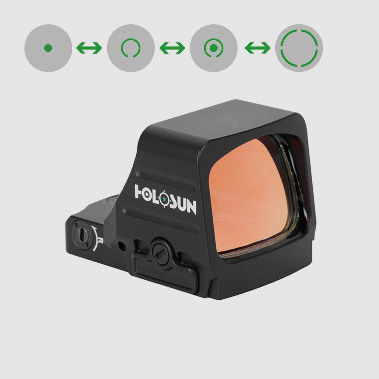 Holosun Elite HE507COMP Kreispunktvisier CRS Open Reflex Visier