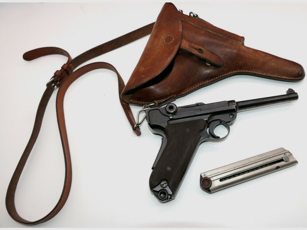 Waffenfabrik Bern W+F Revolver Schweizer Parabellum 06/29