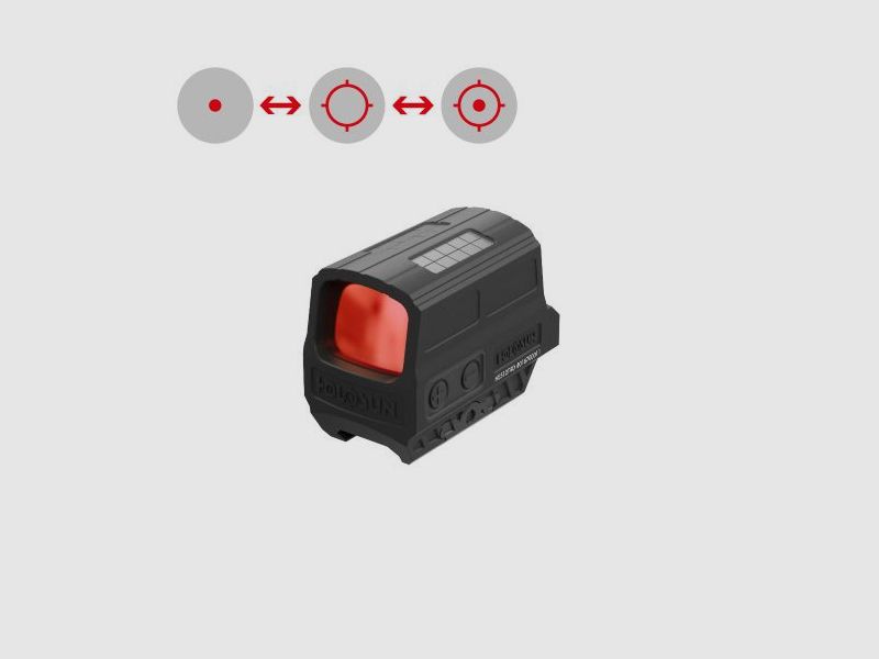 Holosun Classic HS512C-RD Kreispunktvisier Enclosed Reflex Visier