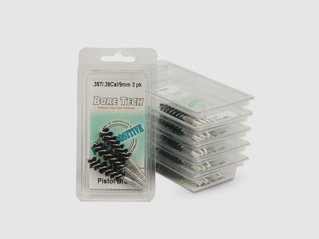 Pack of 3 BoreTech Proof-Positive Nylon Brushes for Handgun – .40 / .41 / 10MM, image 3 of 5