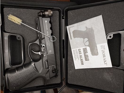 Zoraki 4918 pistolet d'alarme cal. 9mm P.A.K. (PTB 1110) noir - neuf !