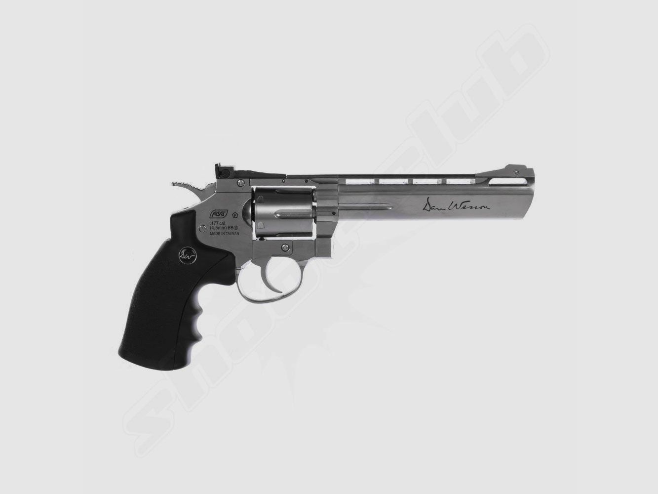 Revolver CO2 Dan Wesson 6 pouces 4,5 mm ensemble de mallette, image 3 sur 5
