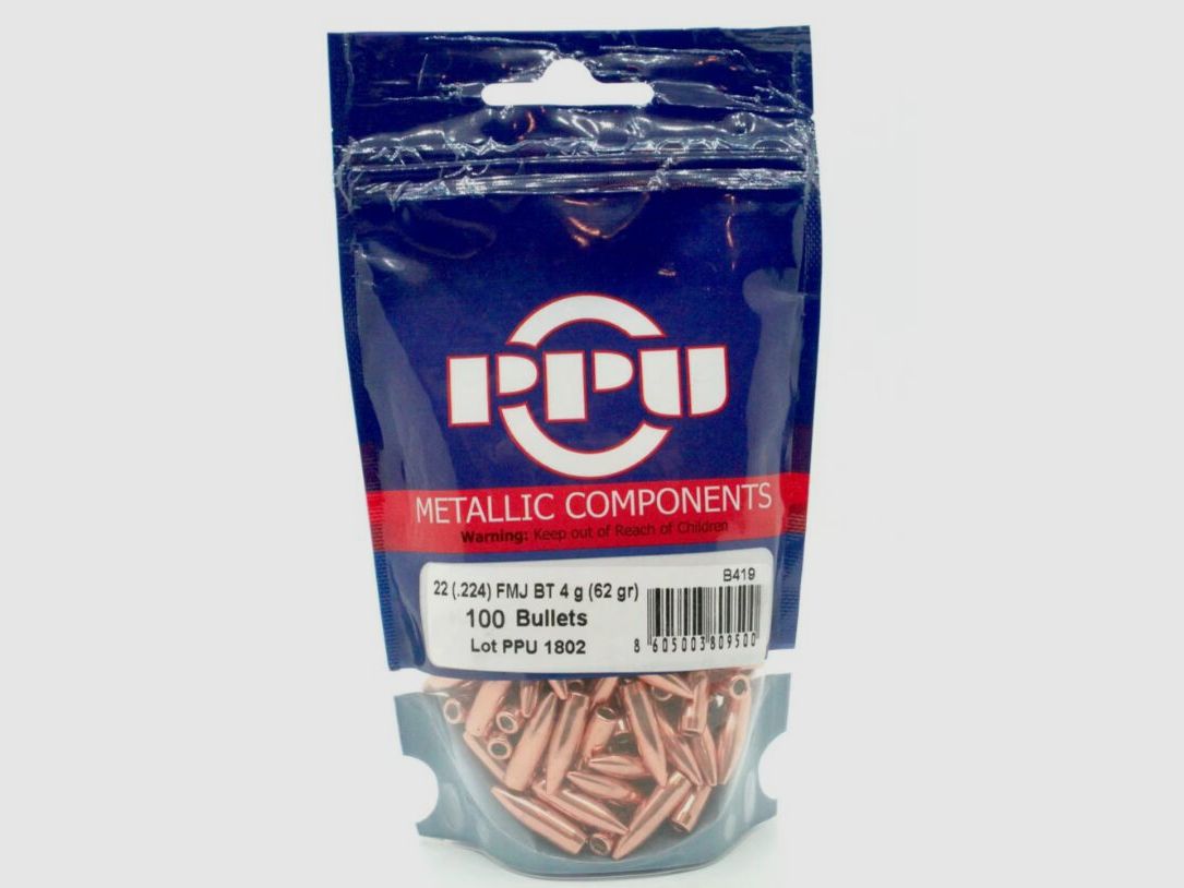 PPU B-419 62grs - FMJ BT