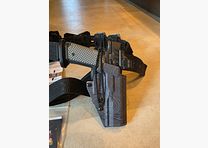 Custom Kydex Holster von GearManiacs für Walther PDP SF inkl. Gürtel 
