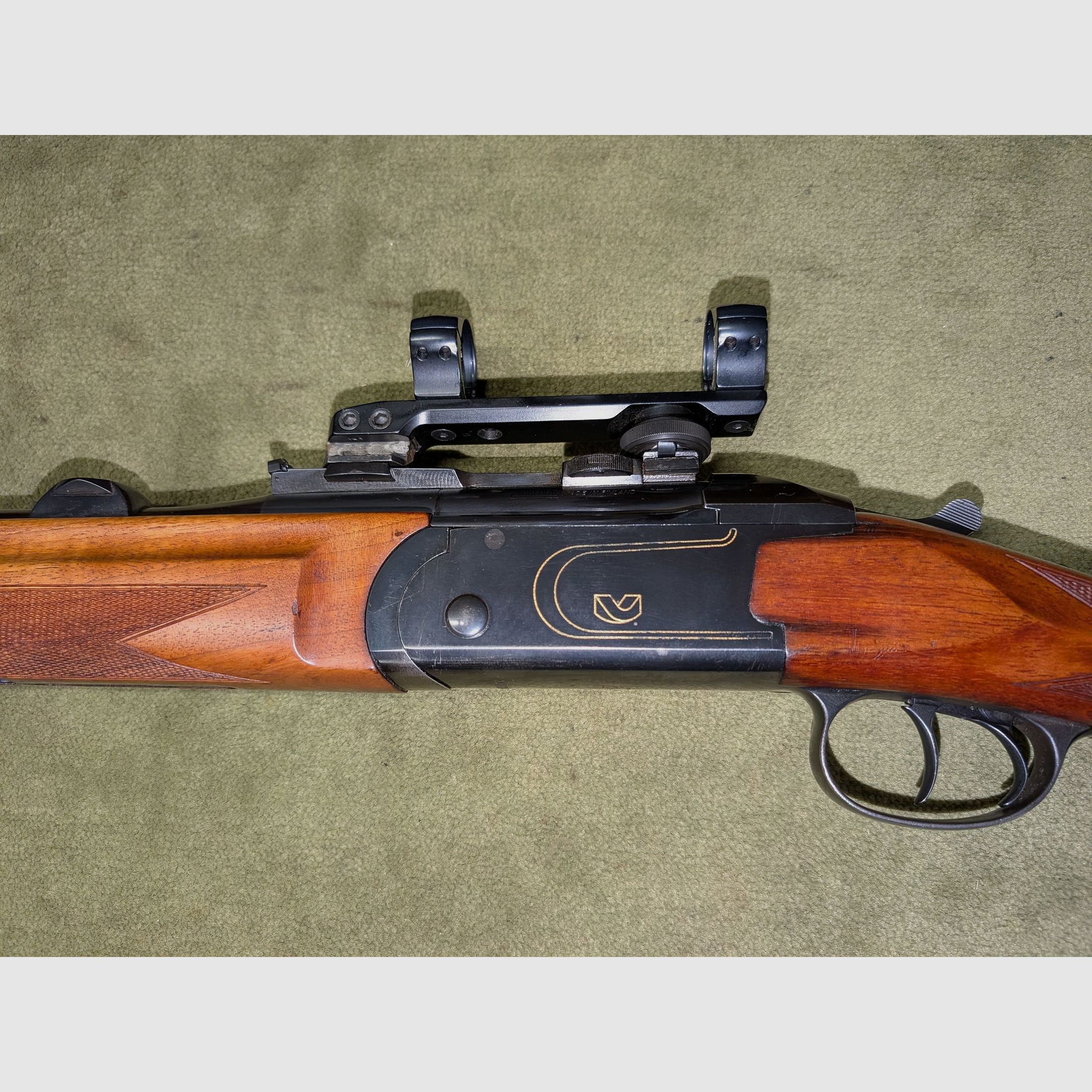 Double-barreled rifle Valmet 412S caliber 30.06 - top