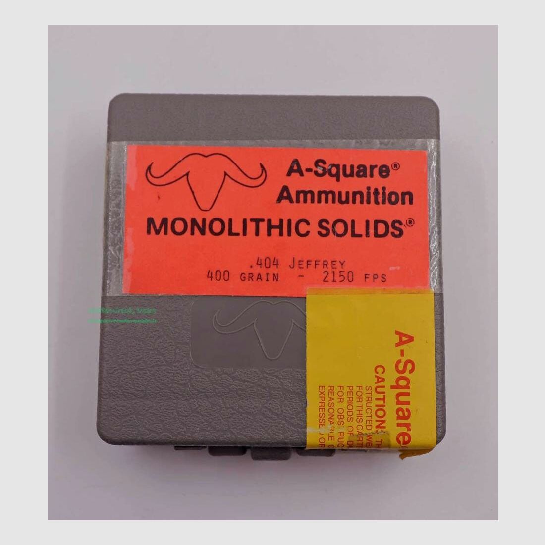 A-Square Ammunition Büchsenpatronen .404Jeffery(.404Rim/10,75x73)