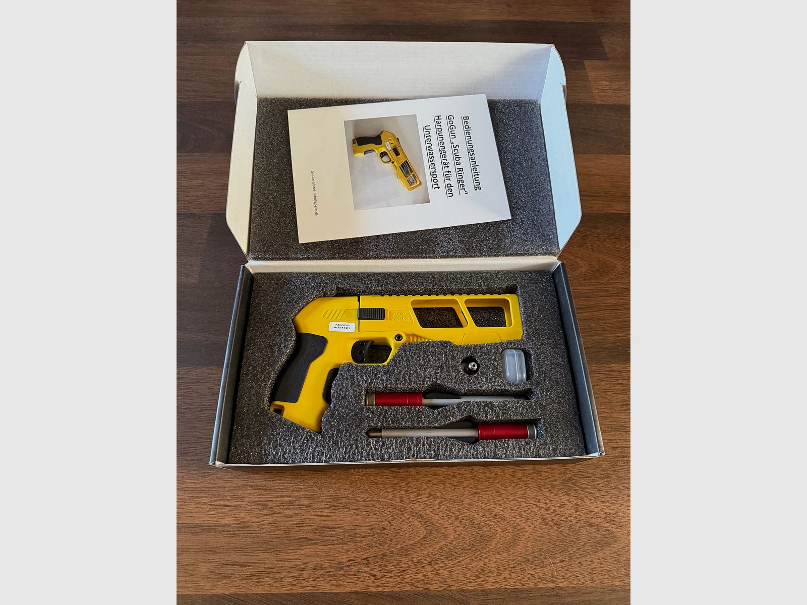 Scuba Ringer MK1 Set with pump and precision scale