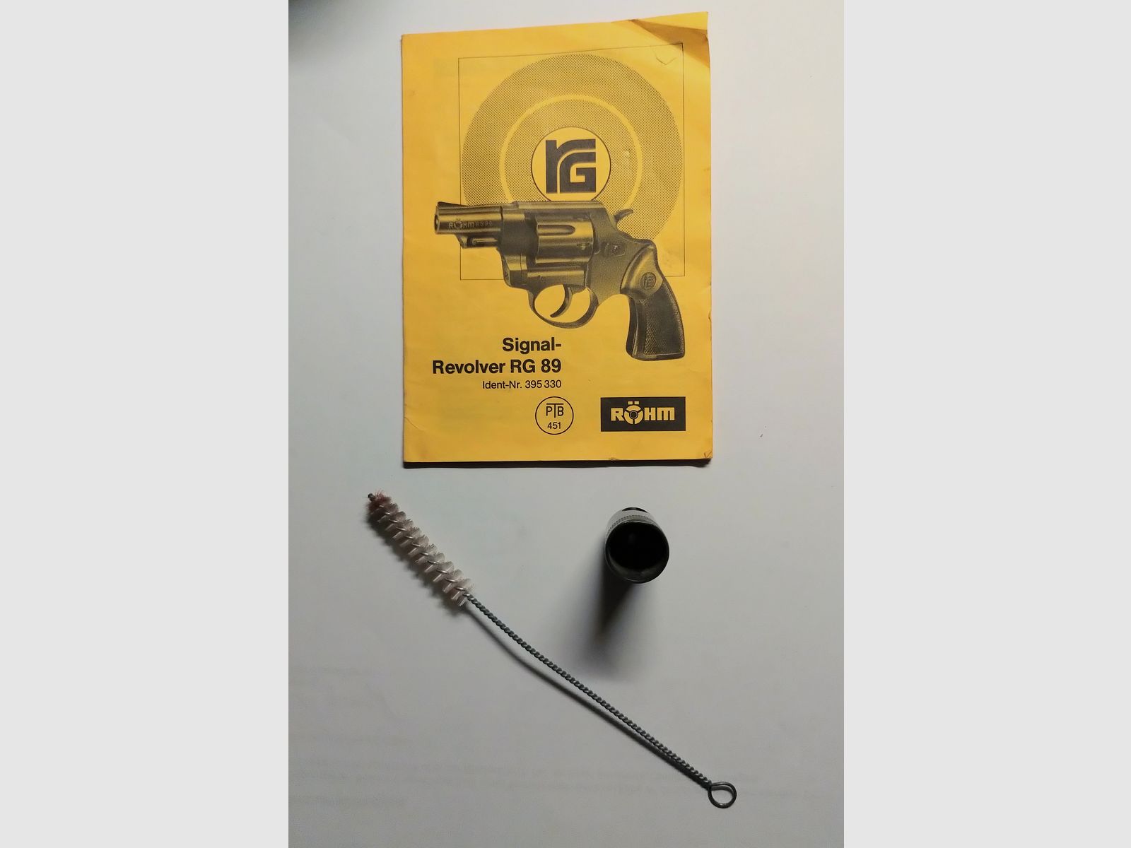Packaging for RG 89 (without revolver)