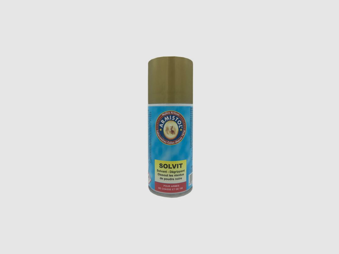 Aerosol Lösungsmittel Pulver und Entbleiung Spezial Schwarzpulver SOLVIT Armistol 150ml