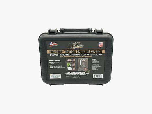 Reinigungskoffer Tactical Operator Superkit