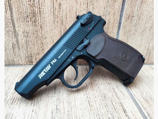 RETAY PM 9mm P.A.K. Schreckschusspistole Makarov PM Nachbau - EU-weiter Versand