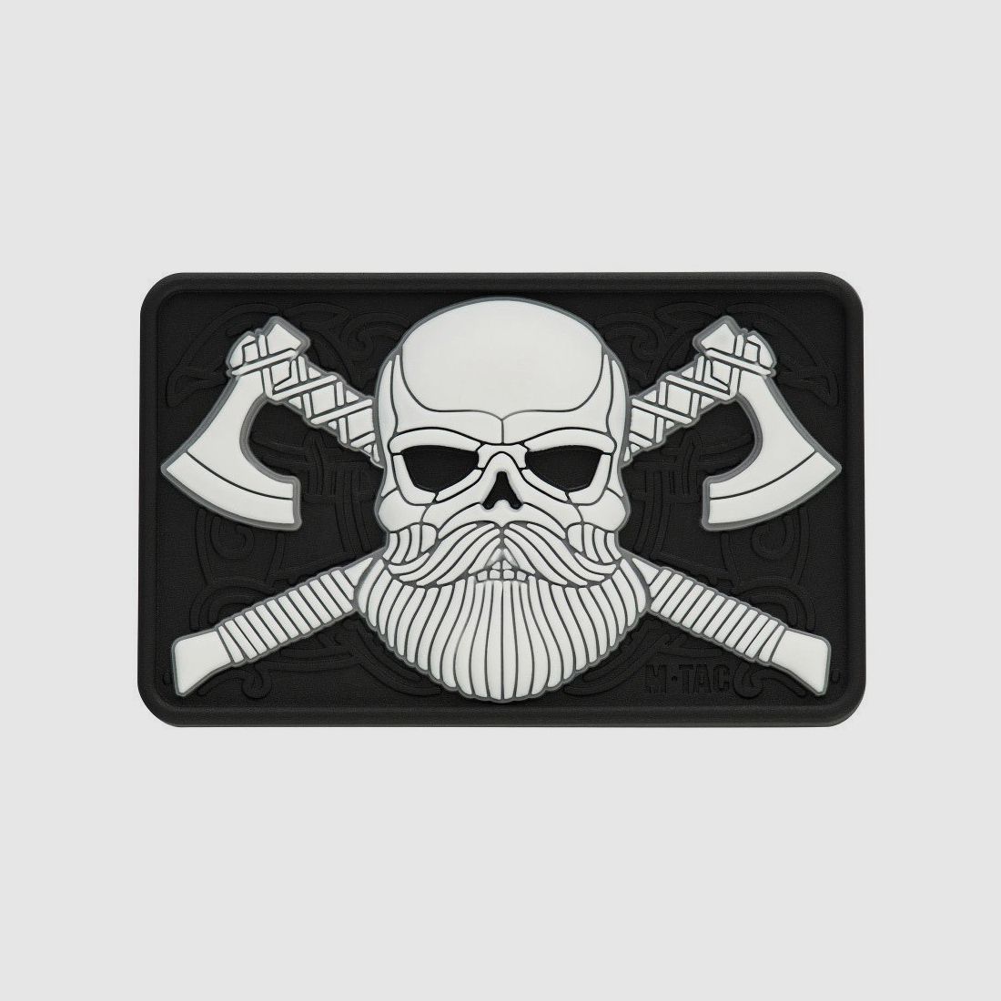 M-Tac 3D PVC Patch Bearded Skull