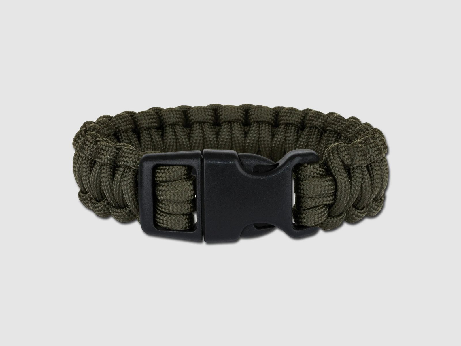 Mil-Tec Mil-Tec Survival Fallschirmleinen-Armband breit oliv