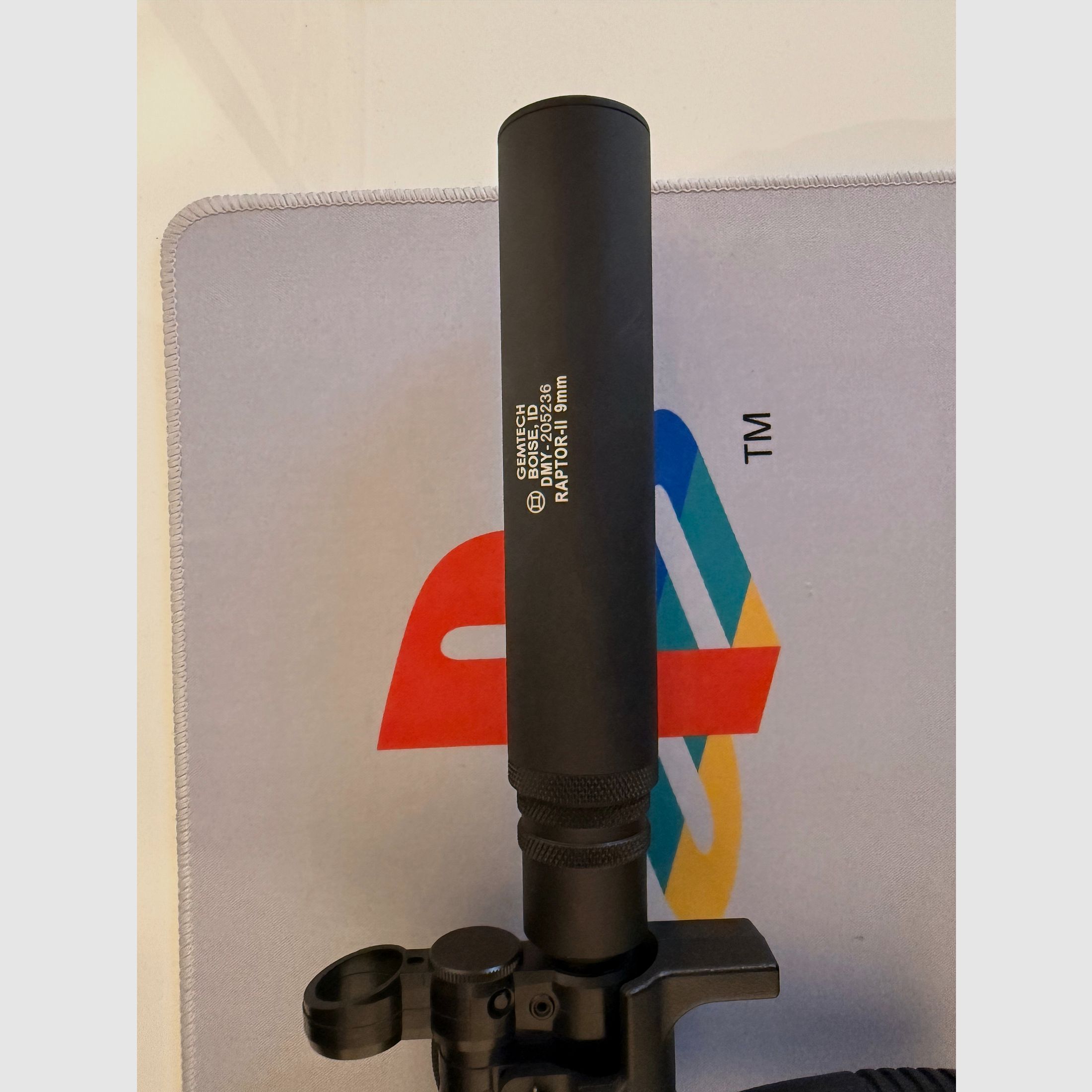 Heckler & Koch MP5K-PDW cal.4,5mm Stahl BB Co2 & Madbull Raptor Silencer