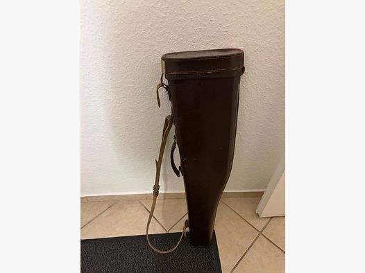 Futteral Leder Flinte Büchse