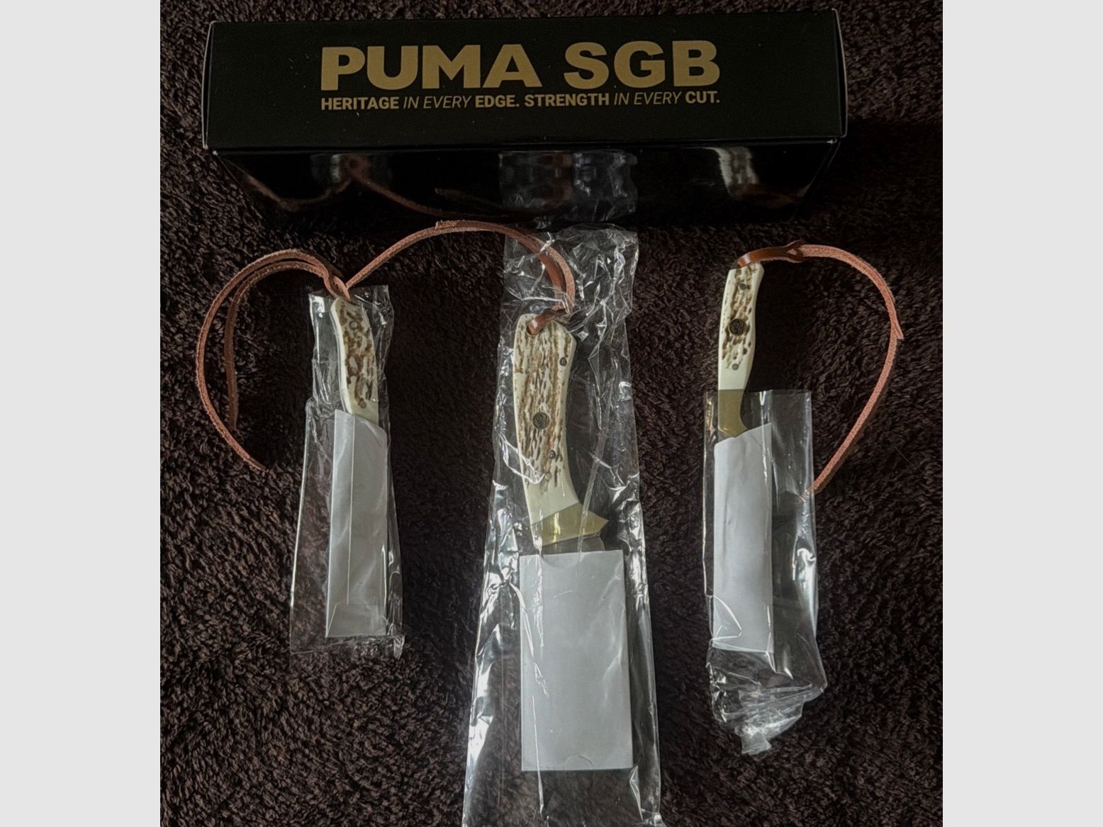 PUMA SGB TrophyCare zestaw noży myśliwskich 6583000CS