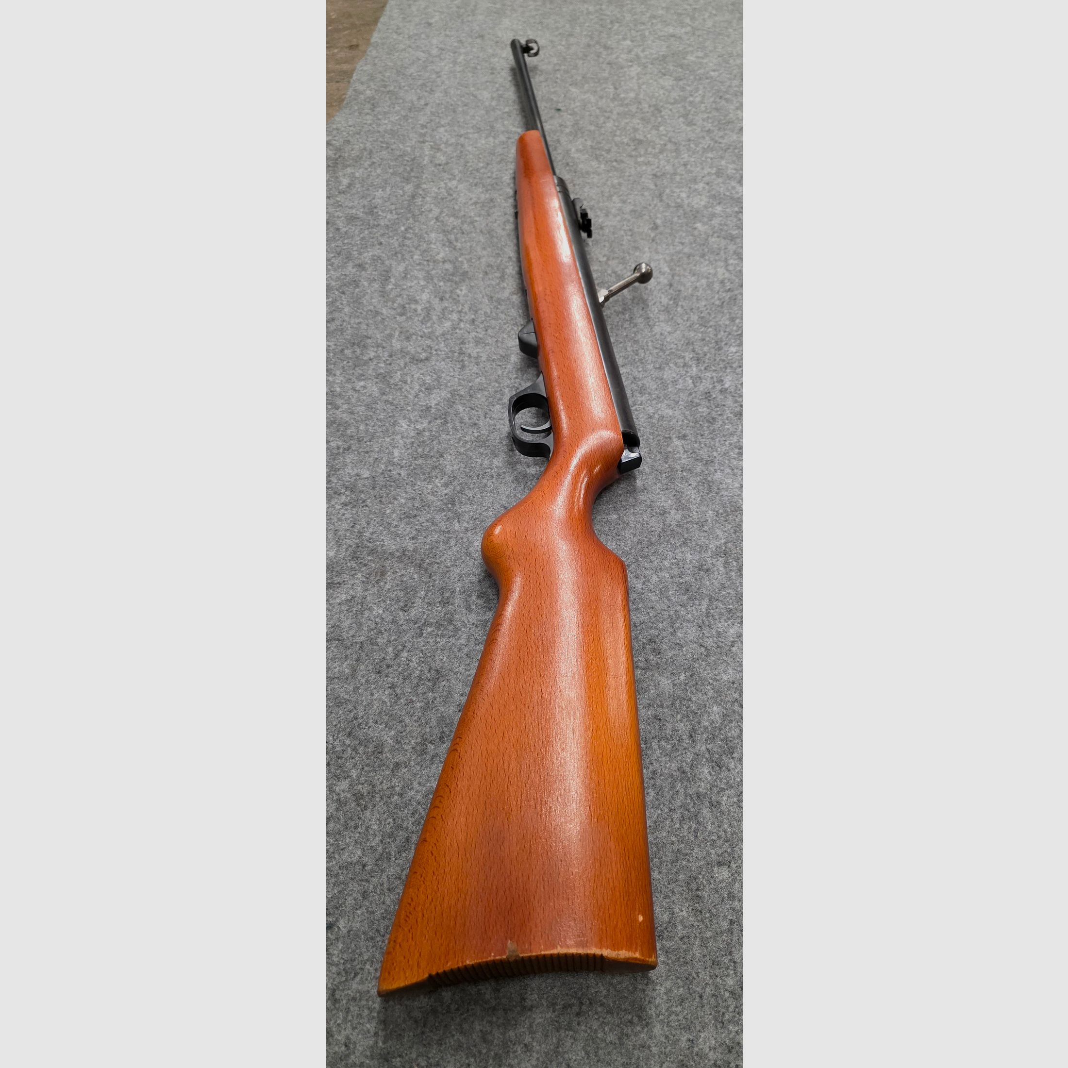 3.) Haenel Mod. 310 z delikatnym spustem w pięknym stanie, ładowacz, brak 49a