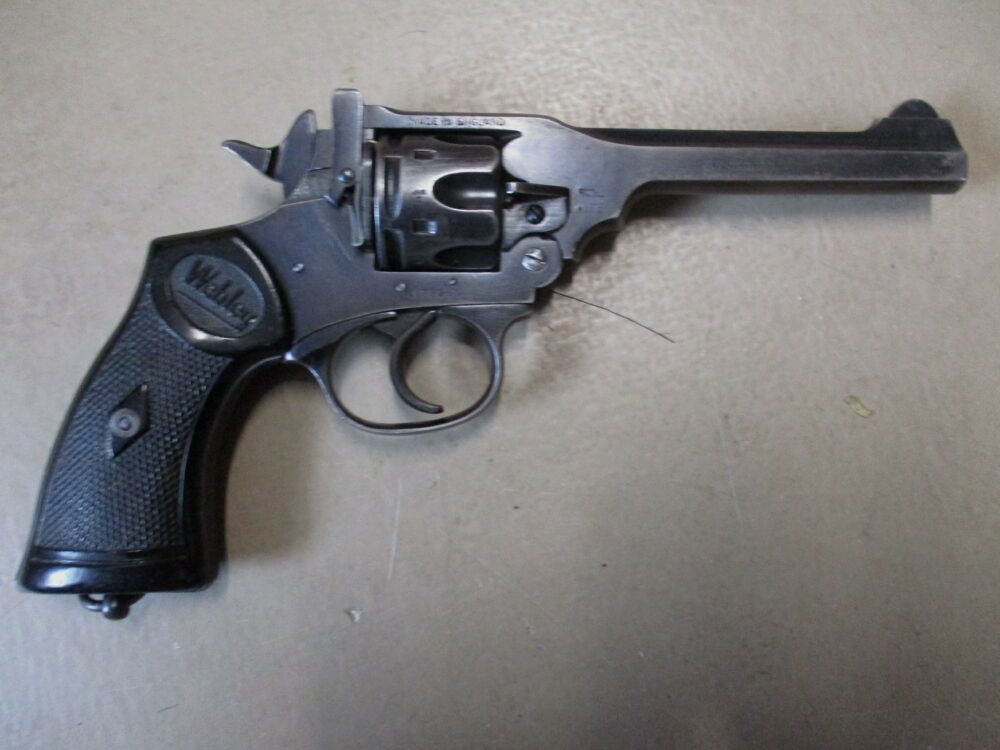 Revolver Webley 5 Zoll .38S&W MK IV