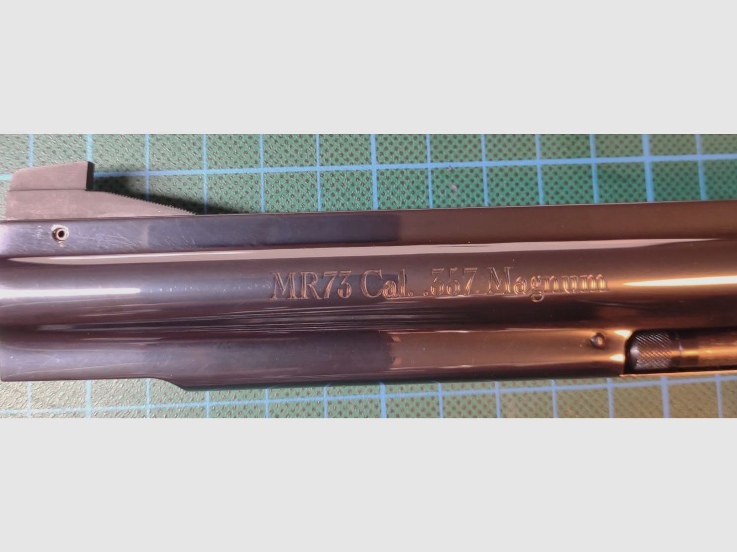 revólver Manurhin MR 73 bien cuidado, usado