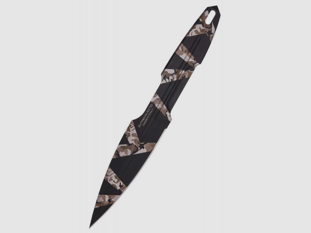 Extrema Ratio S-Thil Black Warfare taktisches Wurfmesser Böhler N690 Stahl