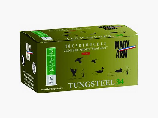 12/70 Tungsteel BJ N° 4A+5T / 3,25+3 mm / 34 g