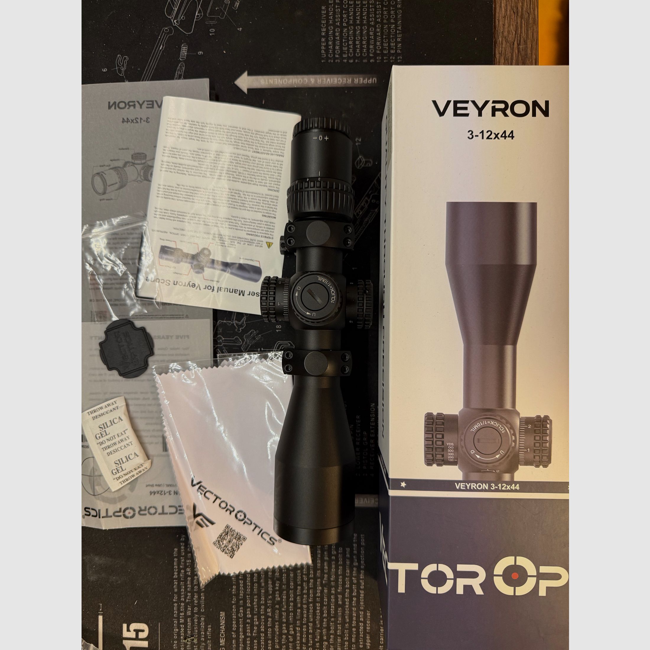 VectorOptics Veyron 3-12x SFP Zielfernrohr.