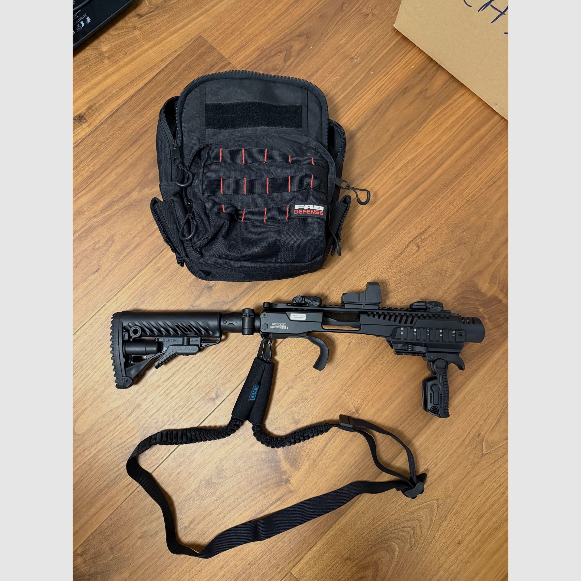 FAB Defense Anschlagschaft KPOS G2 für u.A. P30(L) incl Hawke Red Dot