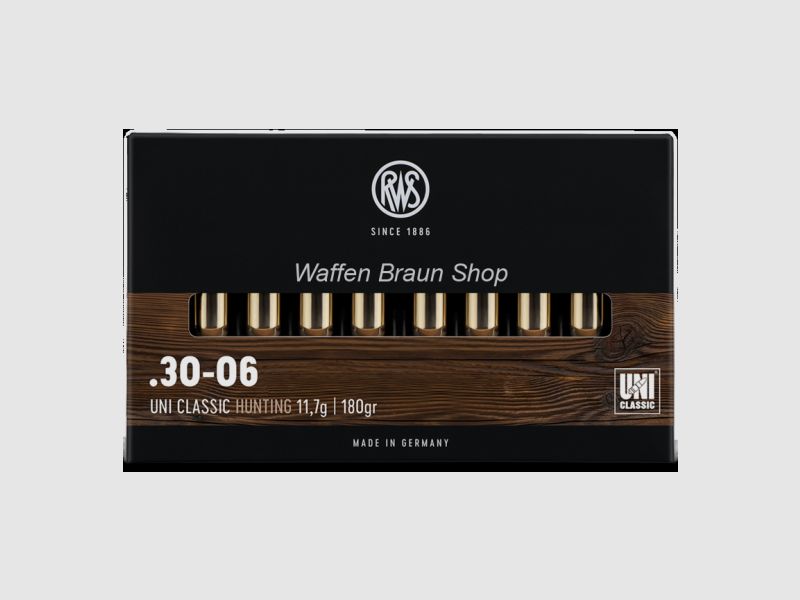 RWS .30-06 UNI 11,7G 20ER