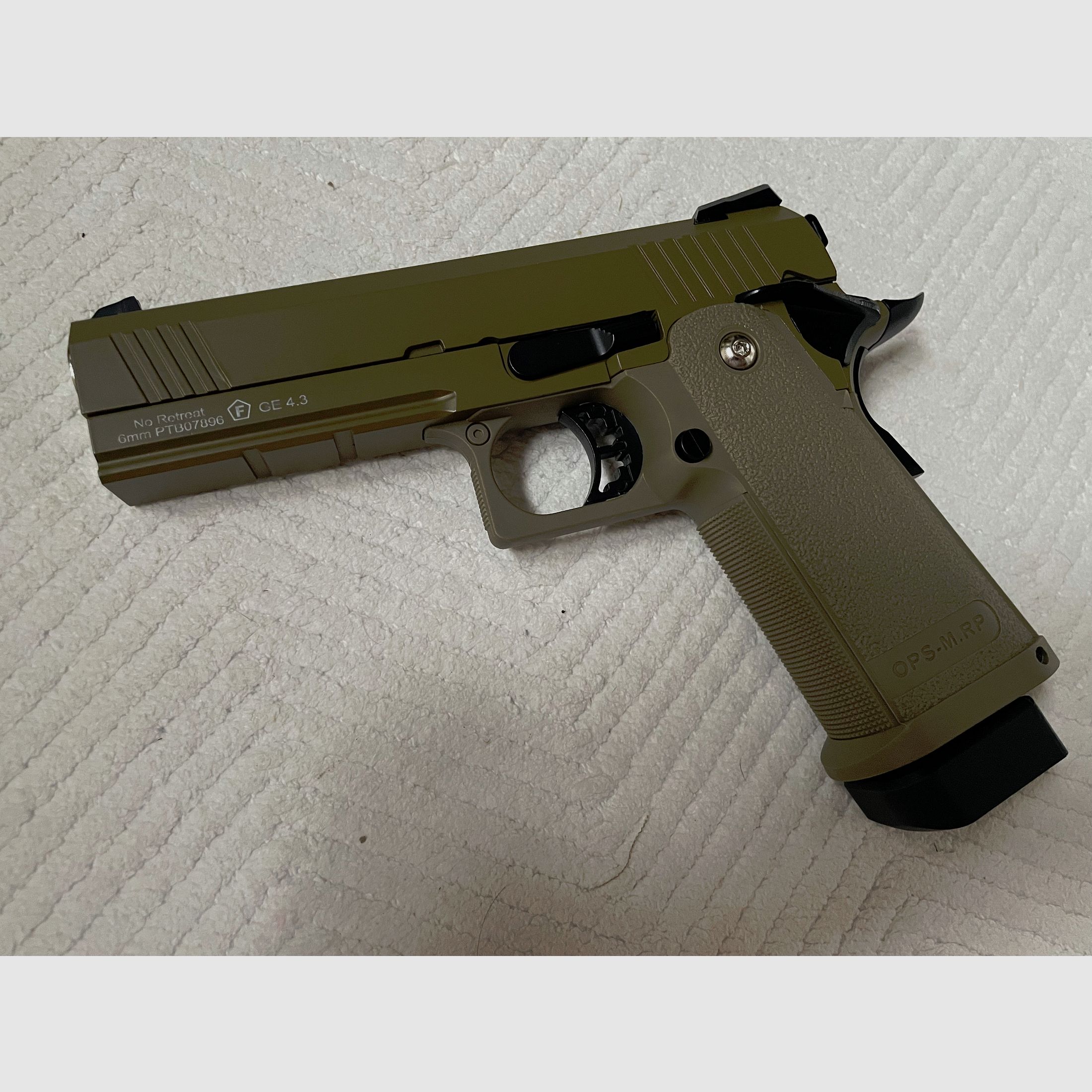 GE 3303 Hi-Capa 4.3 Full Metal GBB, Tan 