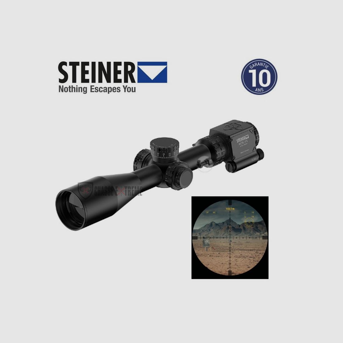 Telescopio STEINER Military M7xi 4-28x56 Reticolo G2b Ifs Illuminato, immagine 1 di 2