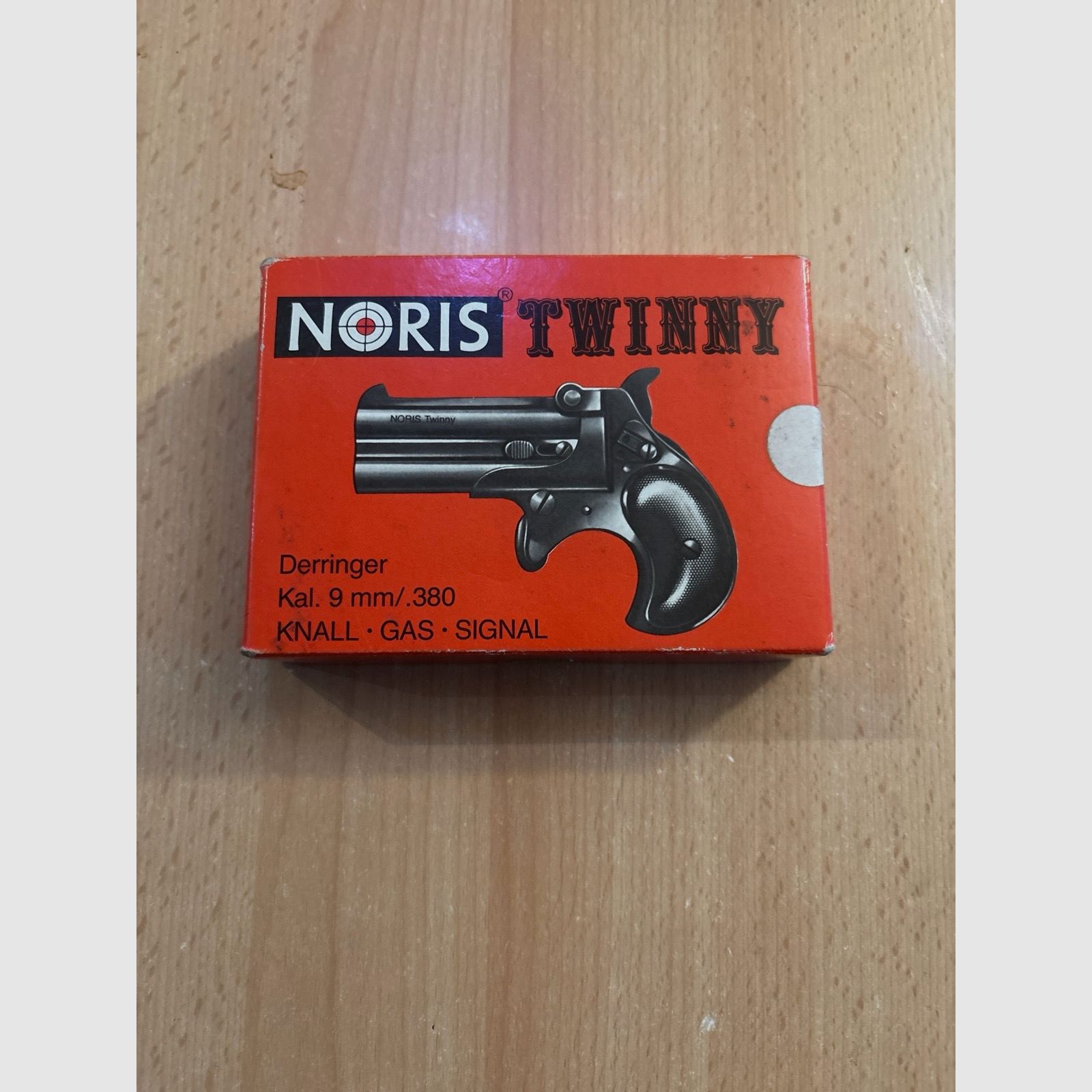 Schreckschusspistool Derringer Noris Twinny, zeldzaam