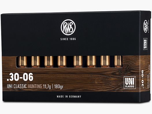CART. RWS UNI CLASSIC CAL. .30-06 180GR 11,7 G