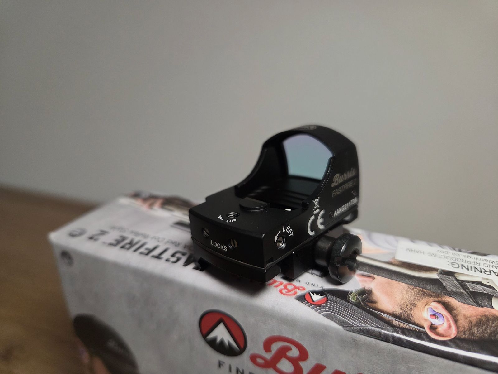 Burris Fast Fire II 2 red dot sight brightness sensor Picatinny