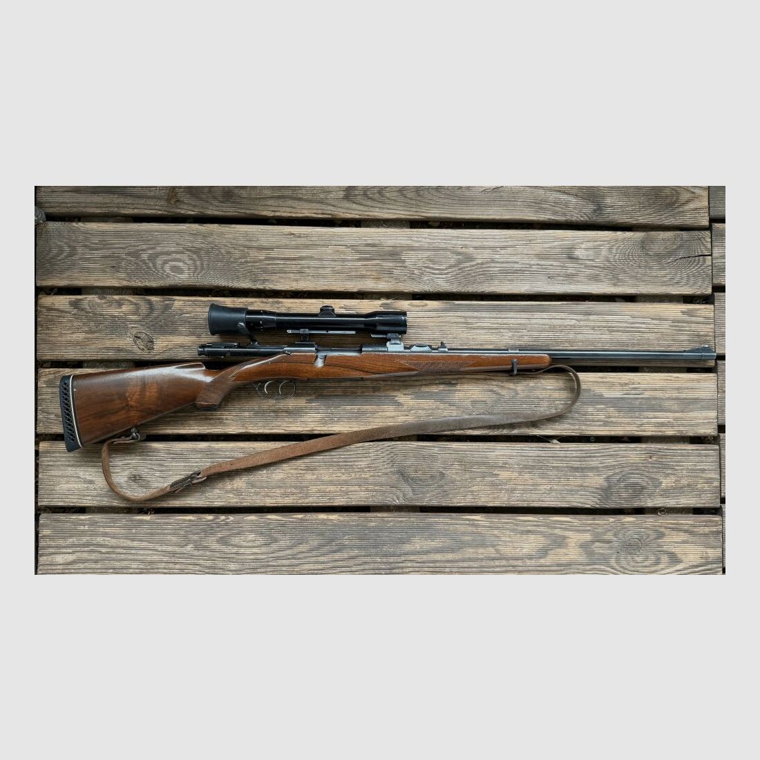 Steyr Mannlicher Schönauer GK avec Carl Zeiss Diavari 1,5-6 7x64