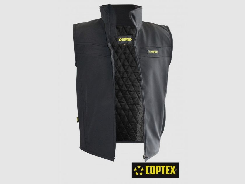 COPTEX Security Weste Softshell wasserdicht Gr. XXL