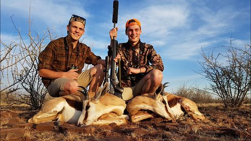 Springbockjagd in Namibia - Hunter Brothers