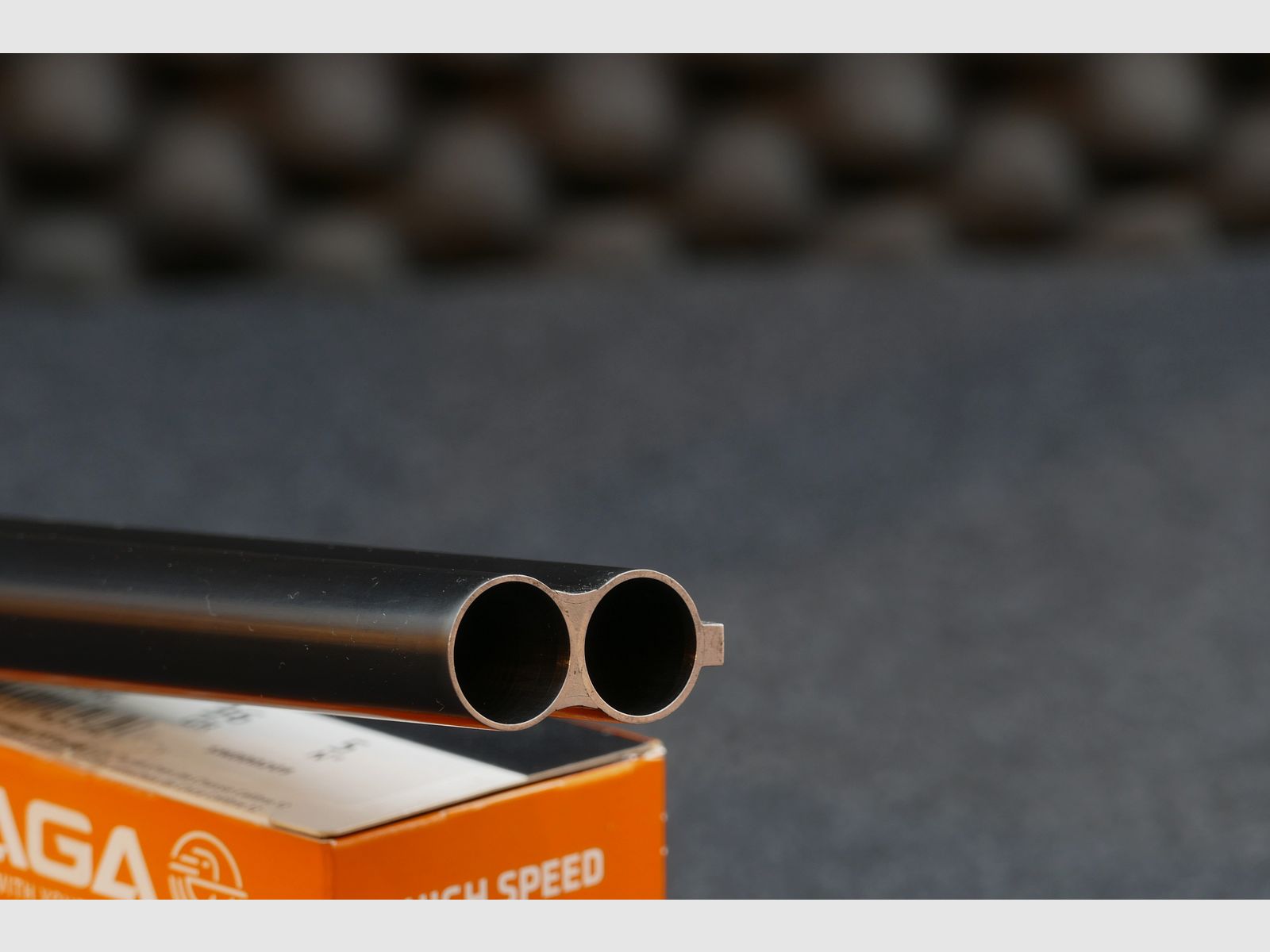 Winchester Super Grade – 12/70, fusil à deux canons superposés, arme de coffre, état impeccable