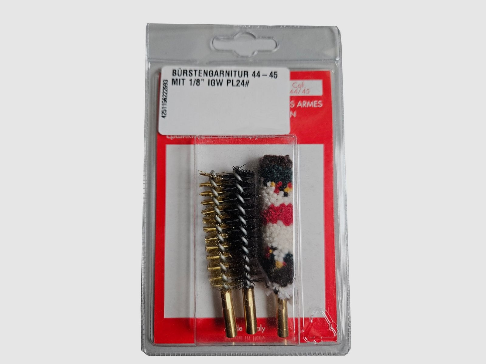BÜRSTENGARNITUR 44-45 MIT 1/8" IGW