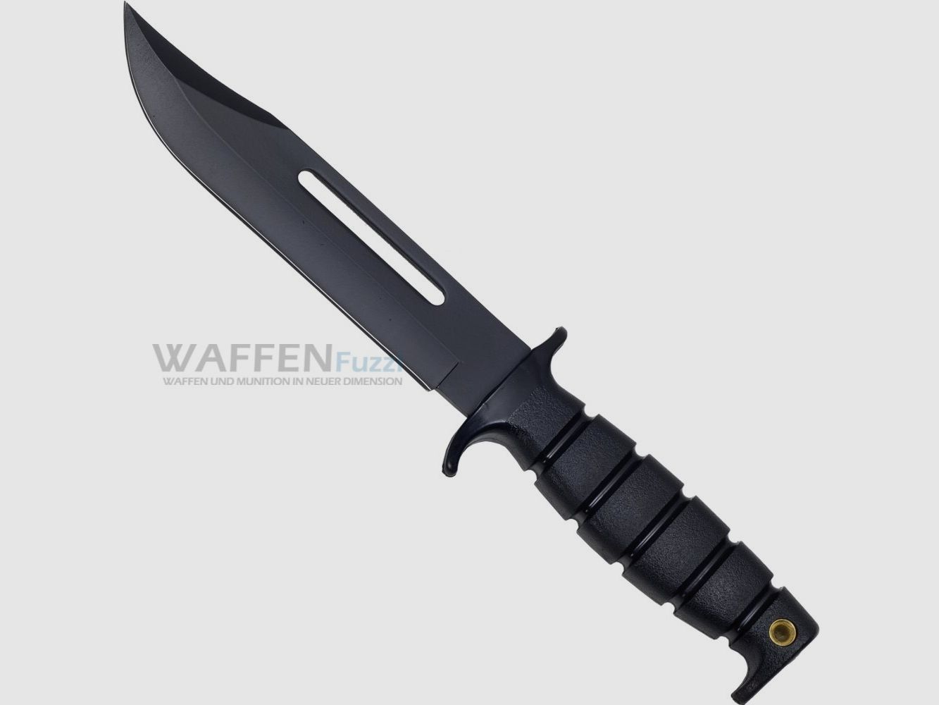 Couteau de combat lame en acier 420 avec étui en Kydex