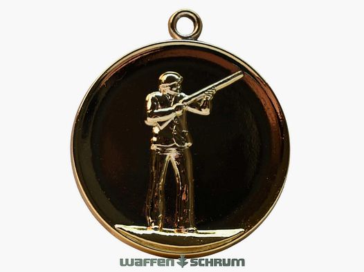 Die Neue Linie Medaille Skeetschütze gold MX145-G
